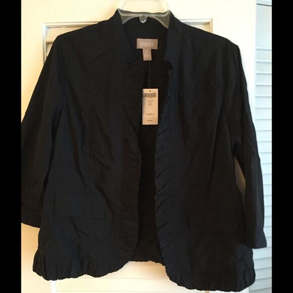 Chico's black light jacket. - Picture 1 of 2